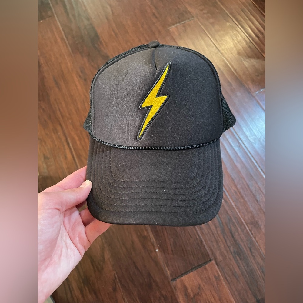 Navy blue/black Lightning Bolt Aviator Nation Hat